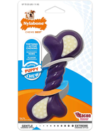 Double Action Bone Puppy Chew Toy, Rubber Teething Toys for Puppies, Pup... - $196.40 MXN