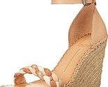 Dolce Vita NILTON Natural Braided LEATHER Espadrille Wedge Sandals 10 NEW - $29.65