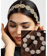 Indian Bollywood Mathapatti Wedding Dulhan Mathapatti Handmade Mathapatti - £20.54 GBP