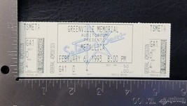 Metallica - Vintage Feb 6, 1993 Greenville, Sc Mint Whole Concert Ticket *Last 1 - £23.53 GBP
