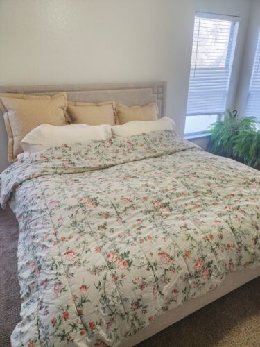 Ralph Lauren Vintage Toulouse Floral King Comforter Read* - $242.55