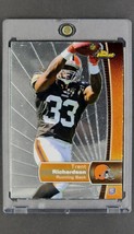 2012 Topps Finest #125 Trent Richardson Rookie RC Cleveland Browns Footb... - $1.69