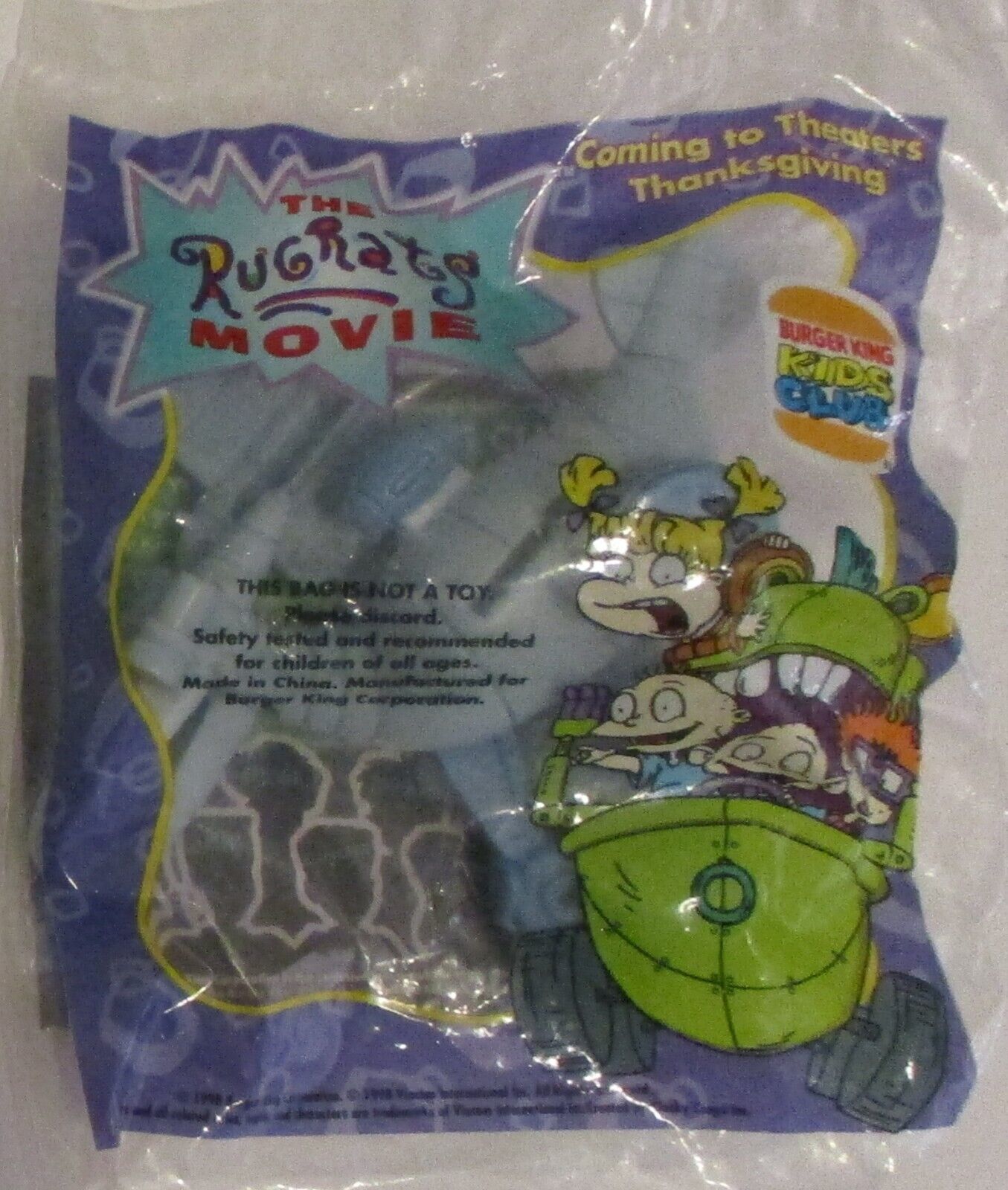 Primary image for Burger King Rugrats Daktar Glider Toy 1998 NEW