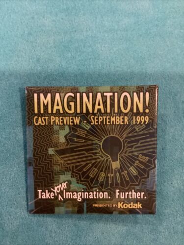 Disney Imagination Cast Preview 1999 Kodak Presented Collectible Button - $4.95