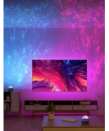 LED water pattern starry sky lights RGB remote projection lights USB Nig... - £9.39 GBP