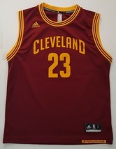 LeBron James Adidas Cleveland Cavaliers Jersey Youth Size Large - £16.50 GBP