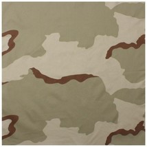 New Classic Camo Bandana - Desert Tri  22&quot; X 22&quot; Versatile Design 100% C... - $12.68