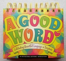 A Good Word Inspirational  DayBrightener Perpetual Calendar - $16.82