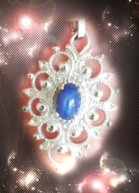 HAUNTED STAR SAPPHIRE NECKLACE LIFE IS TOO SHORT LIVE NOW EXTREME OOAK MAGICK image 2