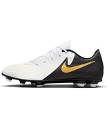 Nike Men&#39;s Soccer Football Boots, White Black MTLC Gold Coin, 36.5 EU - $96.53