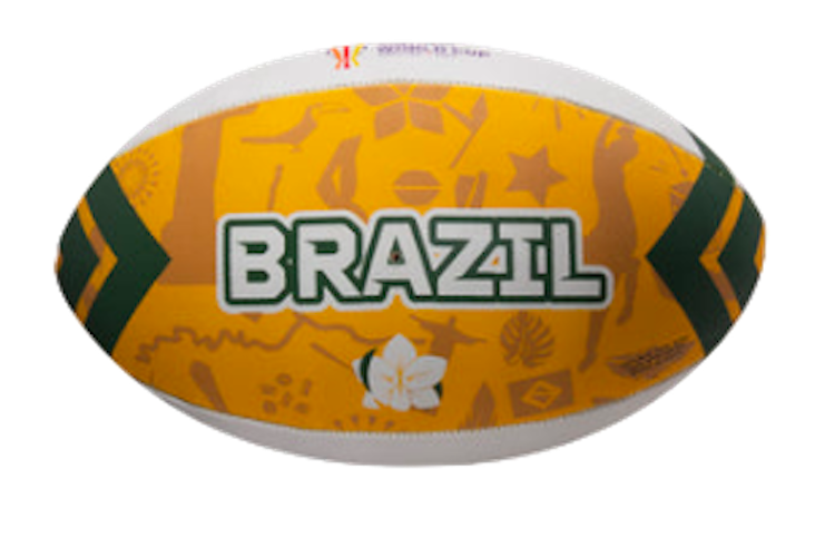 Brazil rugby league ball - $19.00