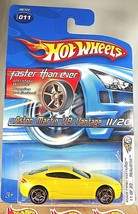 2005 Hot Wheels Faster Than Ever #11 1st Edition Aston Martin V8 Vantage Yellow - £11.36 GBP