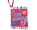 Pink Flower Power My Diary Ornament NWT by Midwest - $6.67