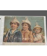 Scotts Emulsion 1894 Calendar Advertising Print With Victorian Children ... - $20.04 CAD