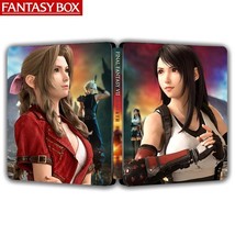 Final Fantasy 7 Rebirth FF7R Tifa &amp; Aerith Limited Edition Steelbook | F... - £26.97 GBP