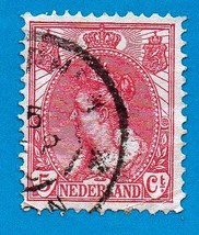 Netherlands (used postage stamp) 1899 Queen Wilhelmina - Scott #65 - $1.99+
