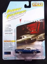 Johnny Lightning 2021 R 2 Admiralty Blue 1973 Pontiac Grand Am NEW - £9.91 GBP