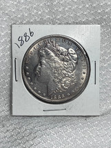 1886  $1 Dollar Morgan US Coin 90% Silver - £63.71 GBP