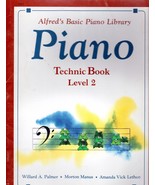 Alfred&#39;s Basic Piano Library PIANO Technic Book Level 2 Song Book - £1.59 GBP