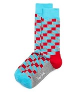 Happy Socks 2Pr Filled Optic Socks & I Am Blocked Crew Socks Multi-8-12 - $26.99