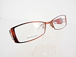 Via Spiga Lusteria by Zyloware (550) Brown 52 x 17 135 mm Eyeglass Frames - $23.70