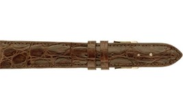 Genuine Crocodile Matte Watch Strap Padded and Stitched - £110.85 GBP