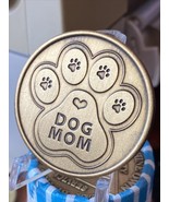 Dog Mom Paw Print Coin BUSTER Engraved Back Paw Prints On Your Heart - £18.08 GBP