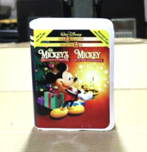 Disney Gold Collection - Mickey&#39;s Once Upon A Christmas - Small Figurine - £7.77 GBP
