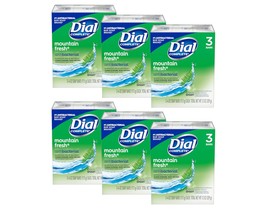 Dial Bar Soap Mountain Fresh 4 Oz. - Pack of 6 (3 Count per Pack) - £63.14 GBP
