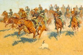 Cavalry Charge on the Southern Plains Frederic Remington Giclee Print Ships Free - £31.17 GBP+