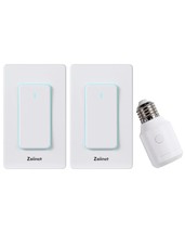 500W Remote Control Light Bulb Socket, With 2 Switches,, Closet &amp; Garage - $43.94