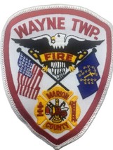 Wayne Twp Marion County Fire Department Patch Embroidered Vintage NOS - £7.77 GBP