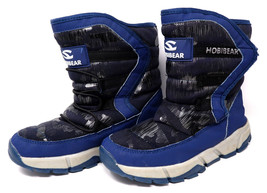 Hobibear AW3771 BLUE/BACK Snow Boots For Kids Size #37 (6-6.5) - Nice! - £15.72 GBP