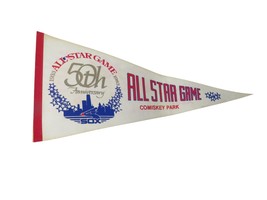 MLB 1983 All Star Game Pennant Comiskey Park Baseball Full Size Memorabi... - $11.83