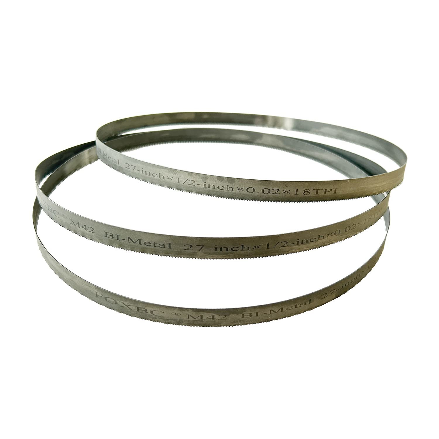 Foxbc 27 Inch Bandsaw Blades 18 Tpi For Dewalt Dcs377, Milwaukee, 3 Pack - $32.99