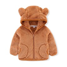 Kids Baby Flannel jacket Warm Girls Boys Flannel Winter Fleece Jackets Sweatshir - £54.54 GBP