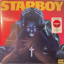 Starboy (Translucent Blue Variant) Limited Edition Vinyl! [Vinyl] The Weeknd - $54.55