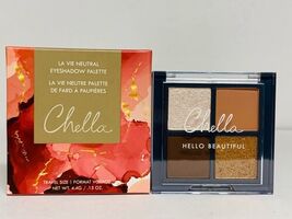 CHELLA Hello Beautiful La Vie Neutral Eyeshadow Palette Mini 4.4g Travel - $10.70