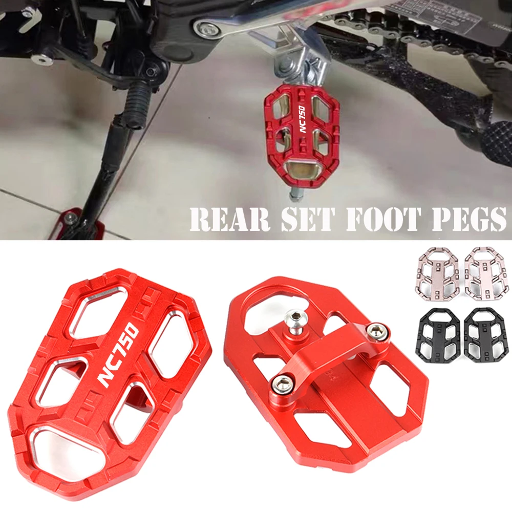 FootRest Footpegs For HONDA NC750X NC750S NC750 X NC 750 S 2014 2015 201... - $19.11