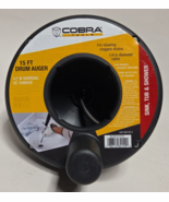 Cobra 84150 1/4-Inch by 15-Feet Plastic Drum Auger - $36.24 CAD