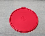 Tupperware 6793A-3 Food Container Replacement Lid, Red, 5.5&#39;&#39; - £5.34 GBP