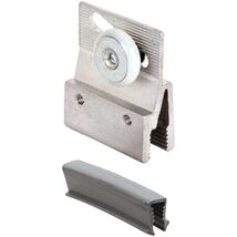 Prime-Line M 6145 Roller Bracket, Frameless, Mill Finish (2-pack) , White - $29.57 CAD