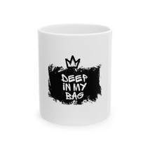 Deep In My Bag Ceramic Mug Black Crown Design Coffee Lover Gift Motivati... - $265.95 MXN+