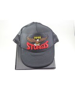 Vintage 1998 Sturgis Motorcycle Rally Bald Eagle mesh trucker snapback hat  - £12.40 GBP