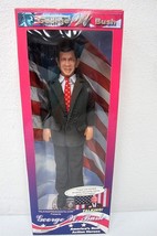 President George W. Bush 12&quot; Talking Action Figure NIMSB 1st Run Sold Out Rare - £26.77 GBP