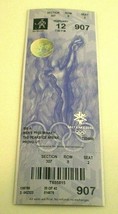 MEN&#39;S HOCKEY PRELIMINARY 2/12/2002 Salt Lake WINTER OLYMPICS Full Unused... - £15.72 GBP