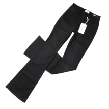 NWT Frame Le High Flare in Kerry Soft Black Stretch Denim Jeans 27 x 35 - $91.08