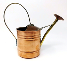 Mid-century Traditional Copper Watering Can Detachable Sprinkler Head - £35.86 GBP