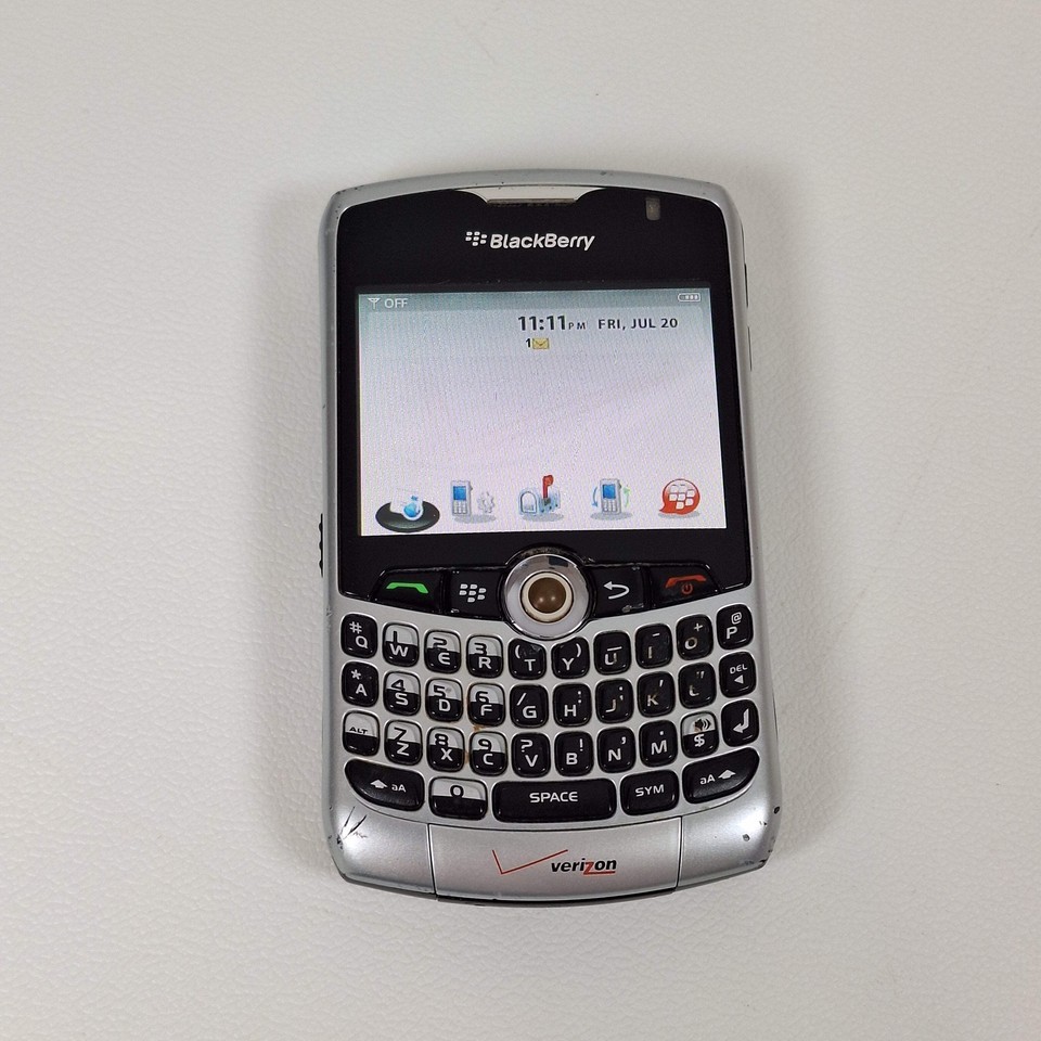 BlackBerry 8330 Silver QWERTY Keyboard Phone (Verizon) - $24.99