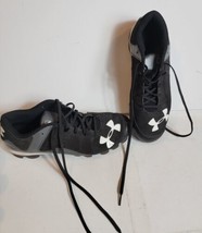 Under Armour Baseball Sotfball Shoes Cleats Black Mens 11.5  - £23.49 GBP